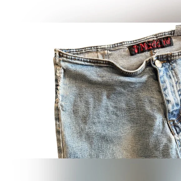 Y2K Mudd Light Blue Flare Jeans - Picture 5 of 8